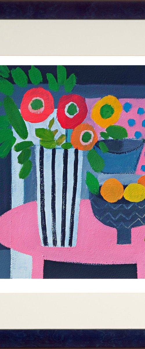 The Pink Table by Jan Rippingham