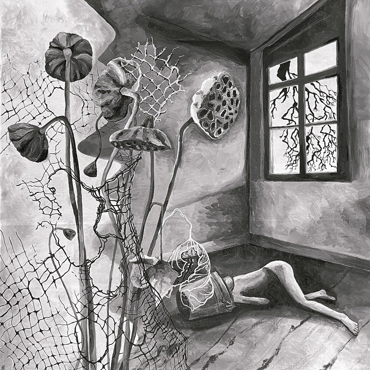 Amnesia By Delnara El, 39 X 39, Artwork For Sale On Artfinder