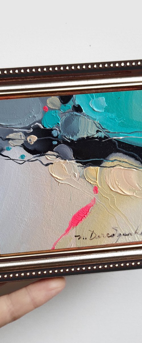 Abstract painting by Nataly Derevyanko
