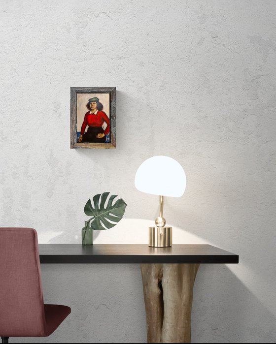 Interlude 1225-03 Study after Marc Chagall