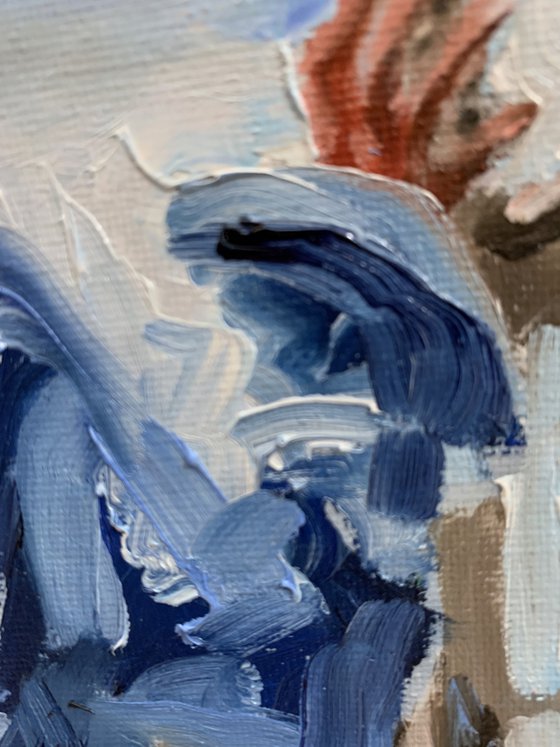 Woman, Window View.