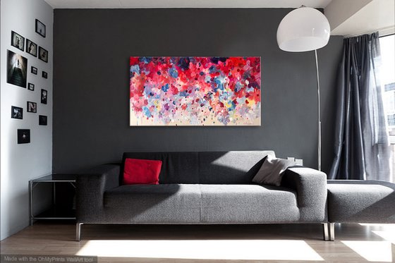 'Almond blossom' - 60x30"