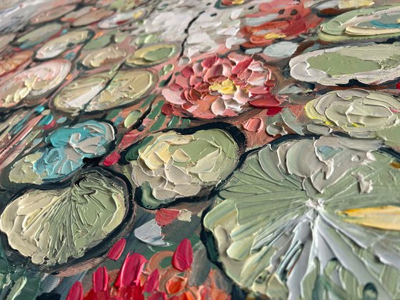 Sun Kissed Lotus Pond