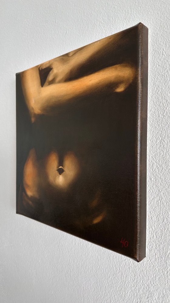 Innocent Lie - Contemporary Sepia Nude