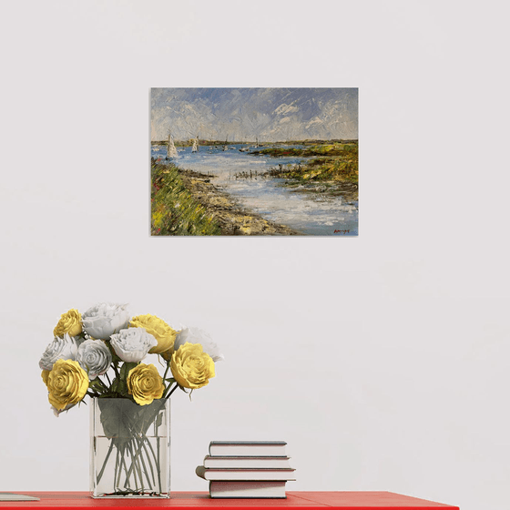 Boats at Rest, Brancaster Staithe