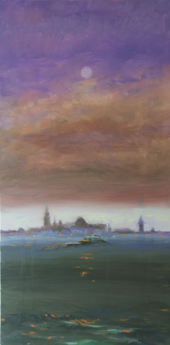 shoreline Venice by ming jing wang