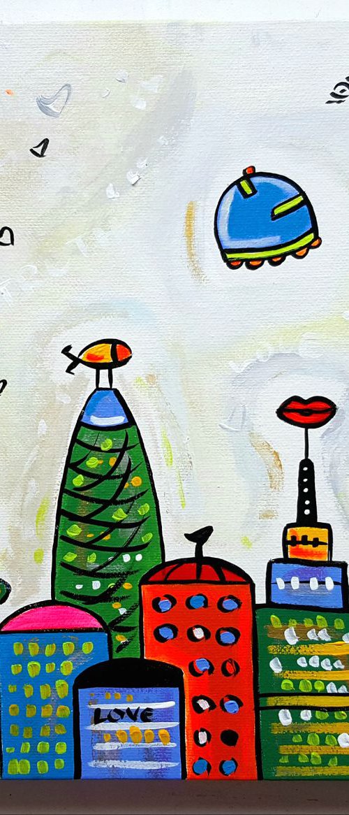 True Love City by Maria Luisa  Azzini