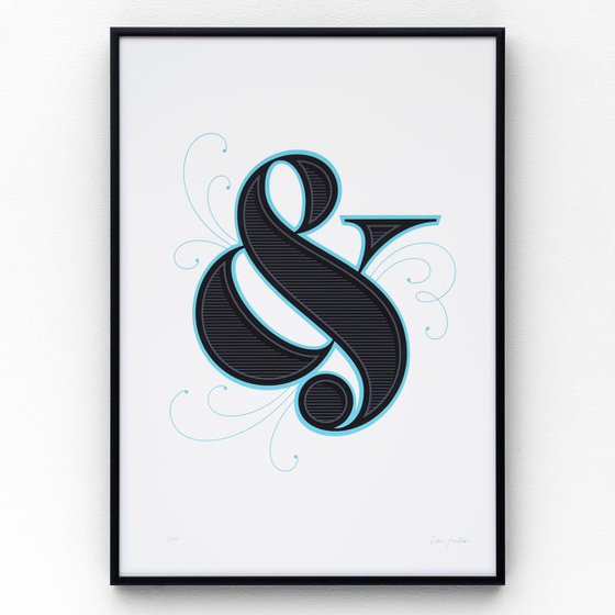 Ampersand A3 Limited Edition Screen Print