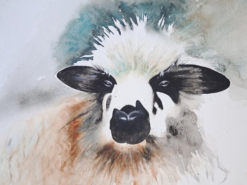 Aries. Ram. Sheep. by Yuliia Sharapova