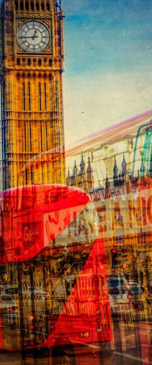 Busy London - Have A Nice Day! Limited Edition of 10 by Graham Briggs