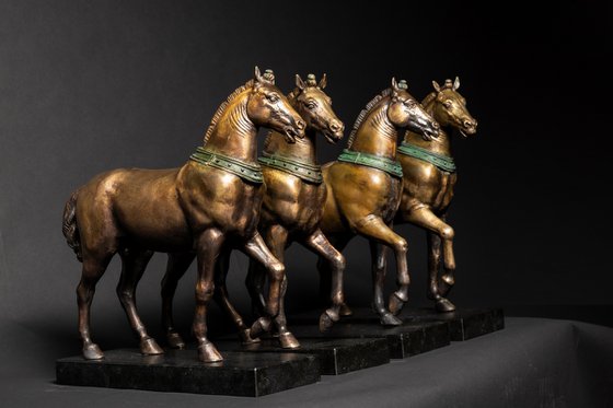 Author’s replica of the Venetian Horses