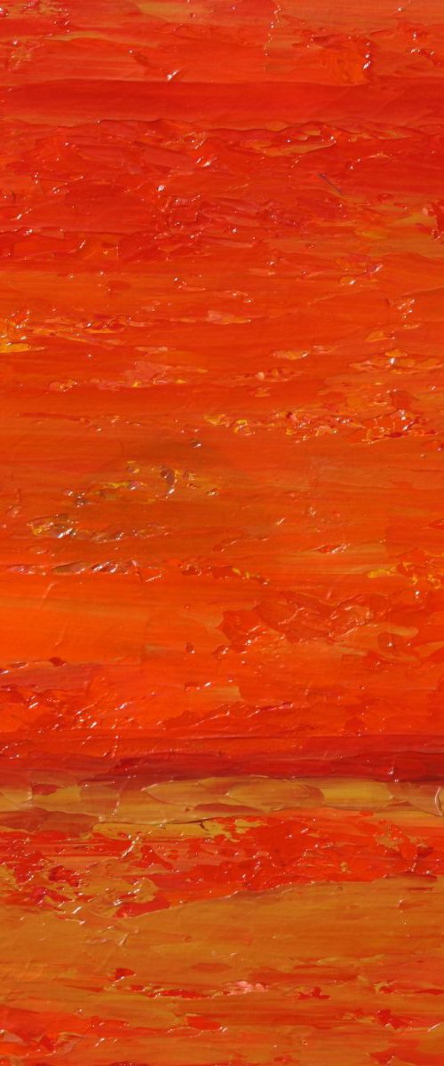 Abstract Sunset II by Robert Lynn