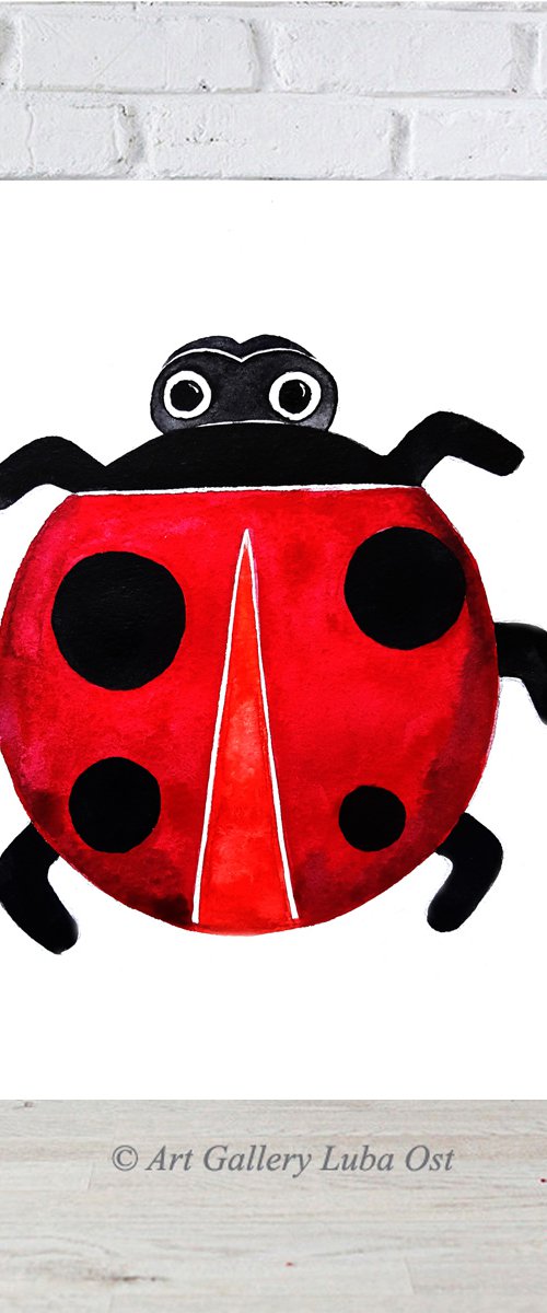 Ladybug by Luba Ostroushko