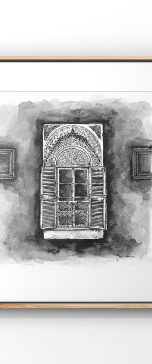 The Old Window by Gozde Temiz Istanbul