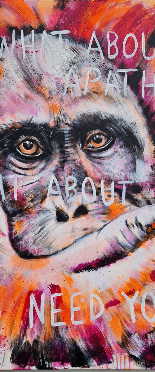 ORANGUTAN #4 by Stefanie Rogge