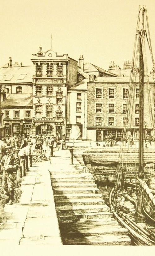 BARBICAN PLYMOUTH Ltd Ed PRINT by Peter Goodhall