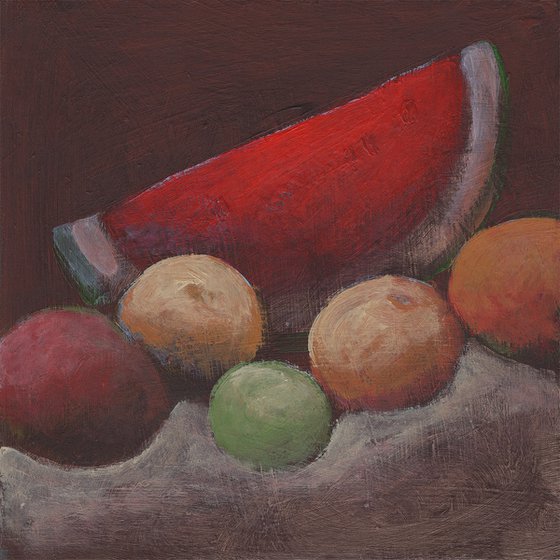 Still Life With Watermelon