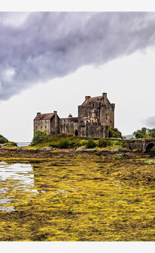 Eilean Donan Castle Southside - Kyle of Lochalsh Western Scottish Highlands by Michael McHugh