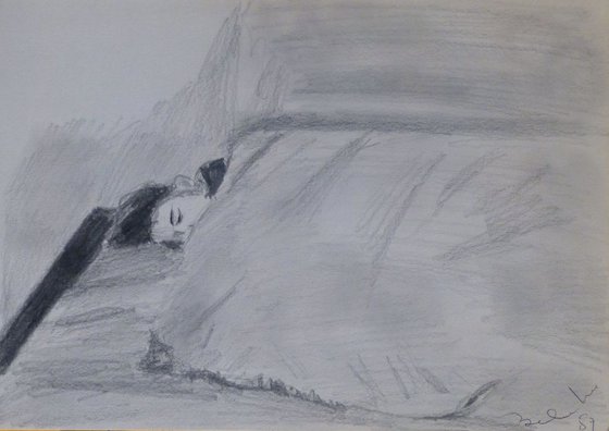 Asleep 4, 21x29 cm