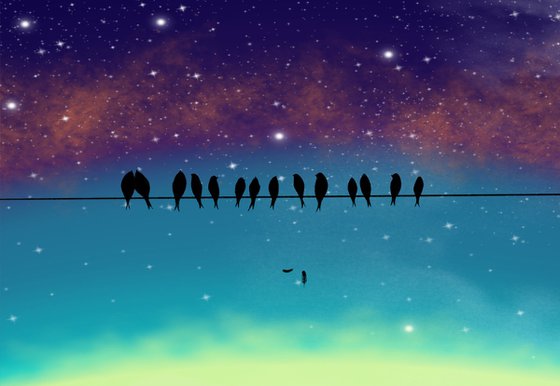 Birds on Wire