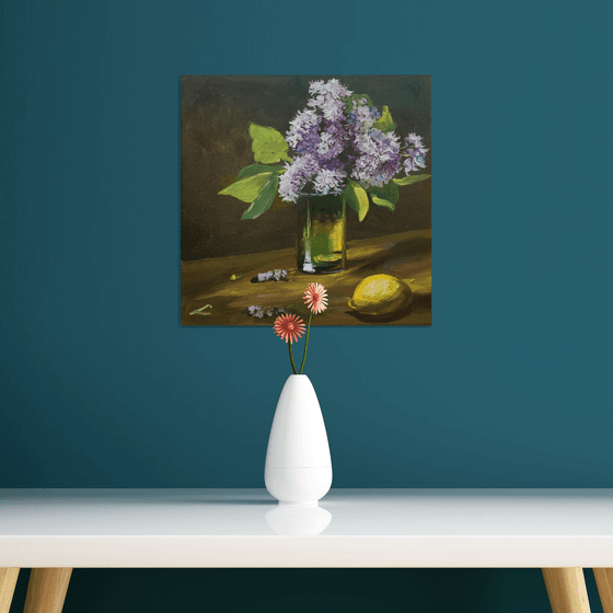 Still life with lilac