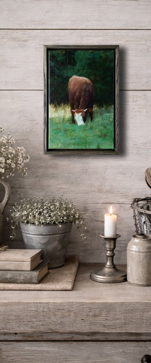 Evening Silence In The Forest by ROSTYSLAV MALYSH