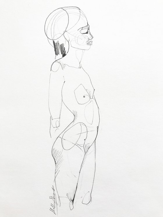 Untitled pencil nude 03