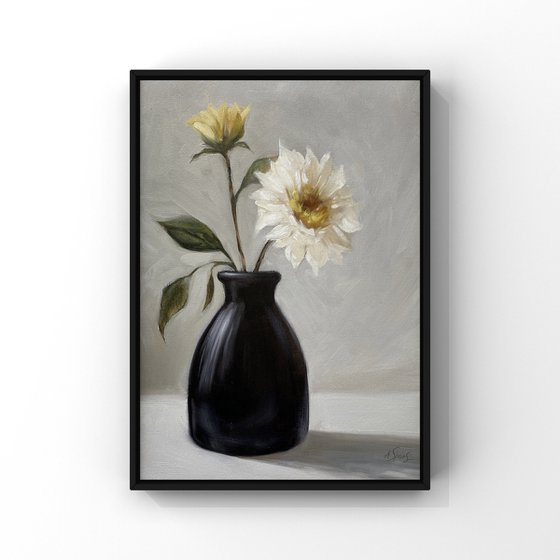 Still life with a black vase (I)