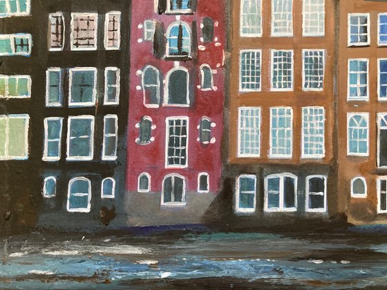 Canal Houses Of Amsterdam