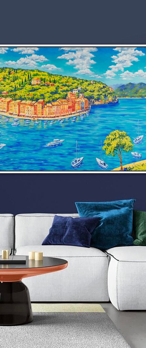 Portofino, the Italian Riviera by Irina Redine
