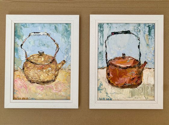 Still life with teapot