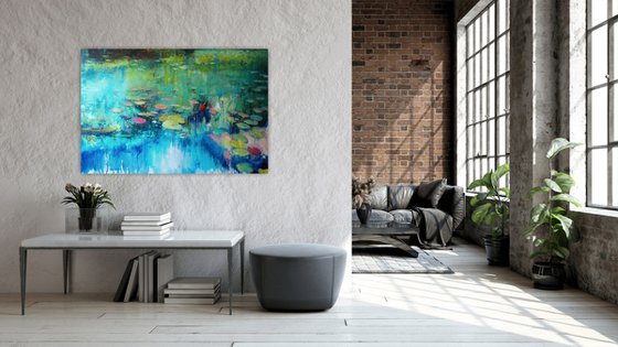 Symphony of colours 120x80 cm.