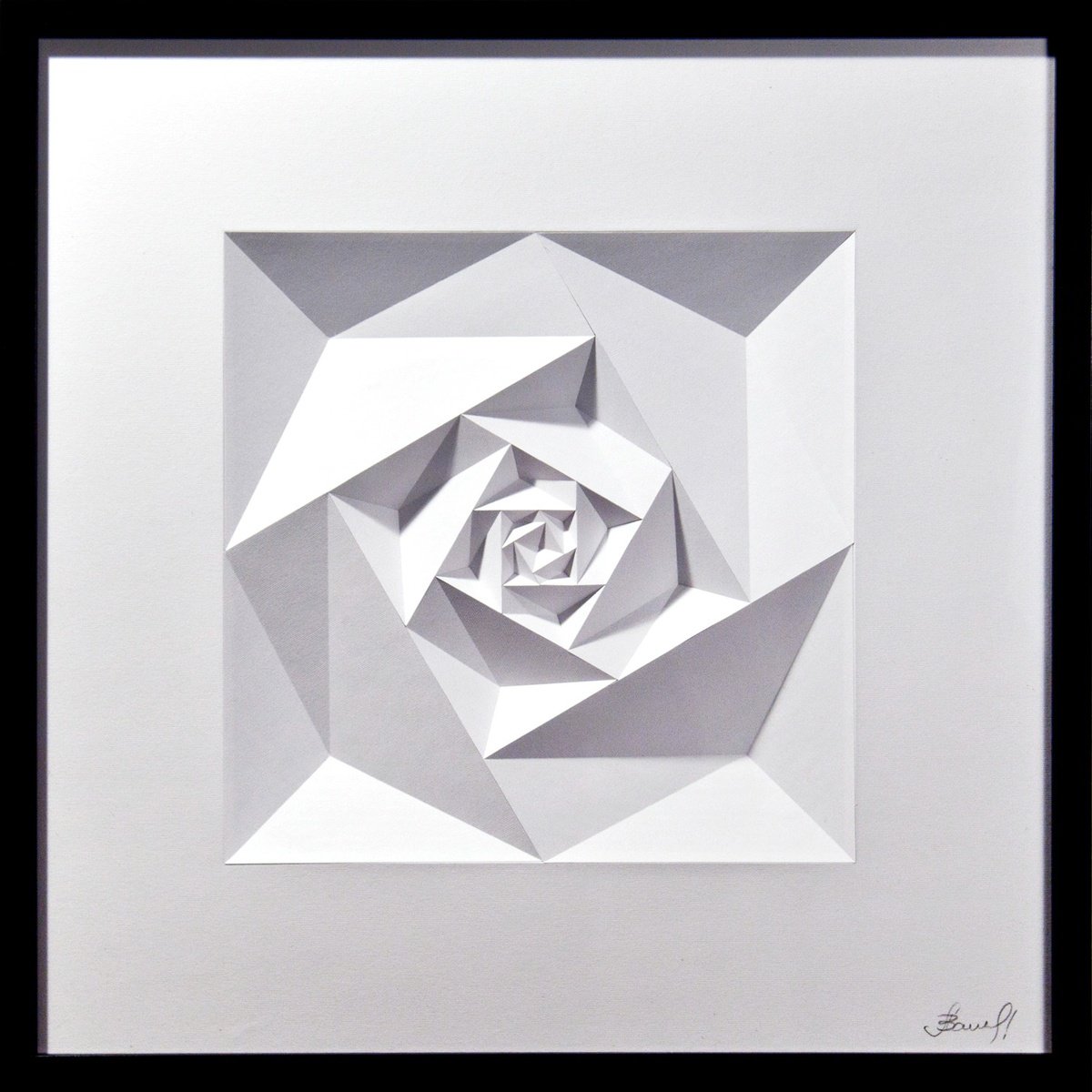Geometric Abstract Sculpture By Letovbarski Artlab, 20 X 20", Thing In Itself #3/12, Original Artwork