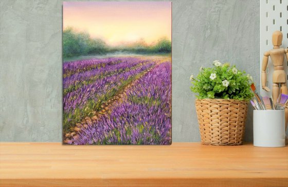 Purple meadow