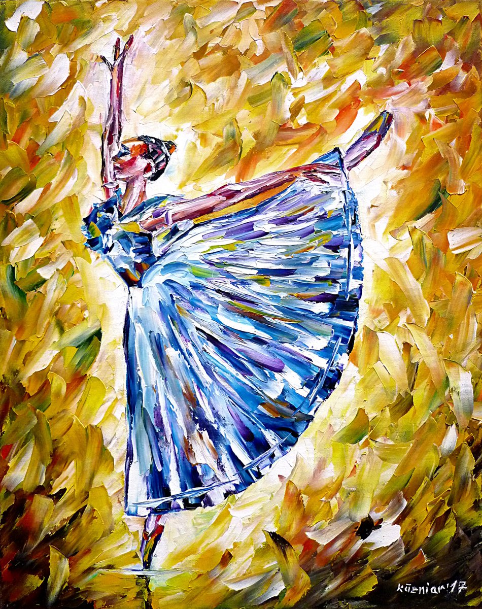 Dancing Ballerina by Mirek Kuzniar