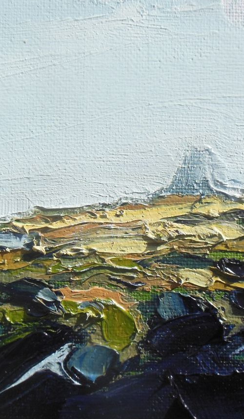 Morning Light and Mist to the Cairn I by Ben McLeod