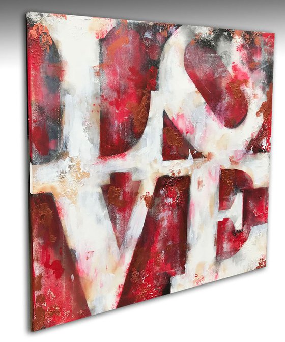 rough love-Indiana wink (90 x 90 cm) Dee Brown