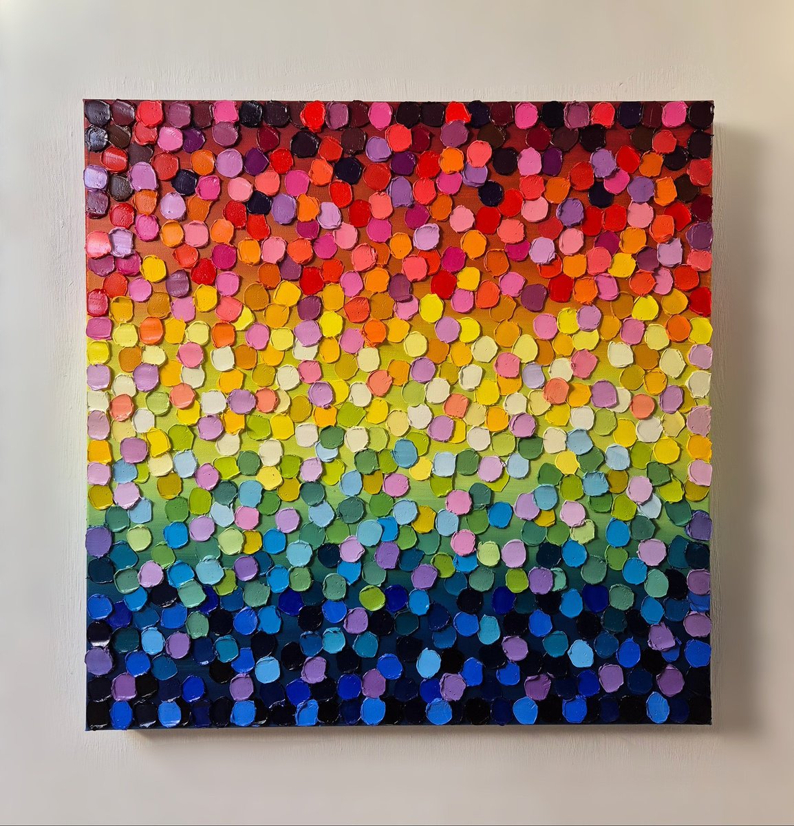 Rainbow Freedom By Paige Castile, 24 X 24, Artwork For Sale On Artfinder