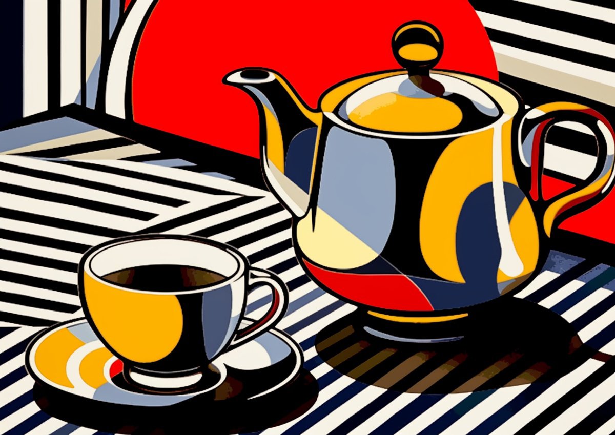 Tea for Roy by Kosta Morr