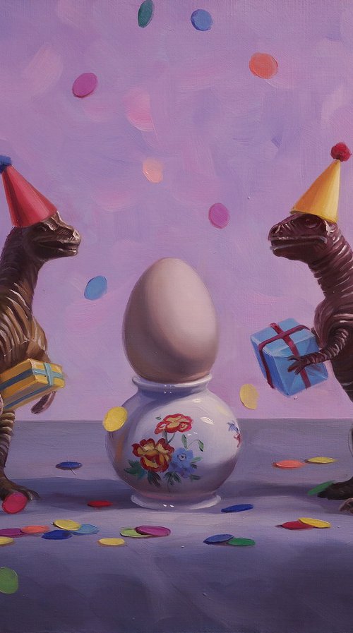 "Dino Party" by Lena Vylusk