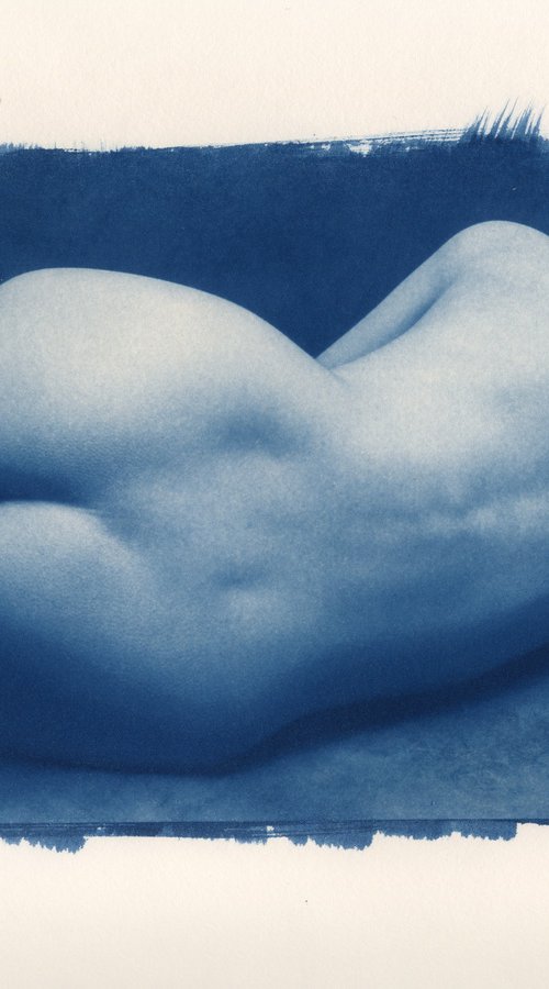 Blue Nude #3 by Robert Tolchin