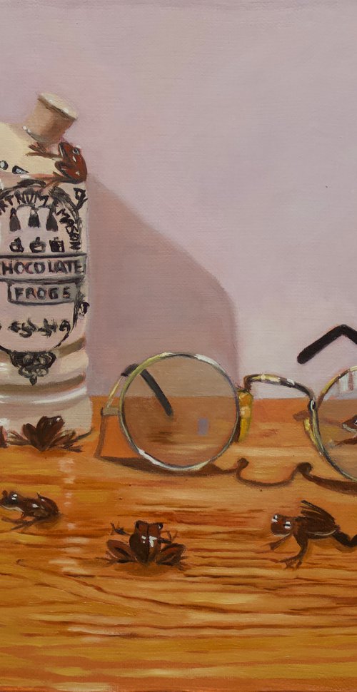 Chocolate frogs by Anne Zamo