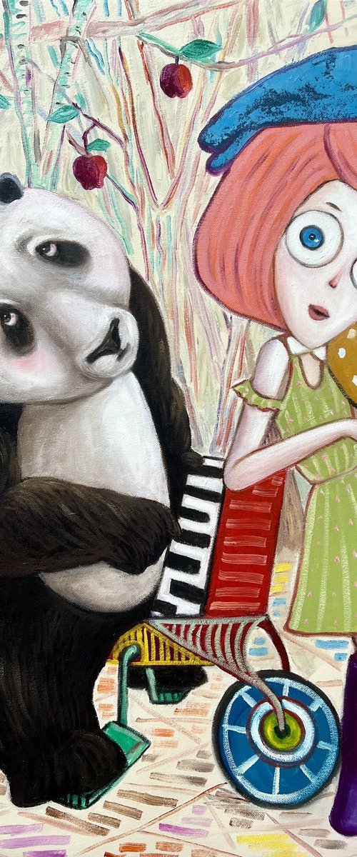 The Violinist and Piano player by Ta Byrne