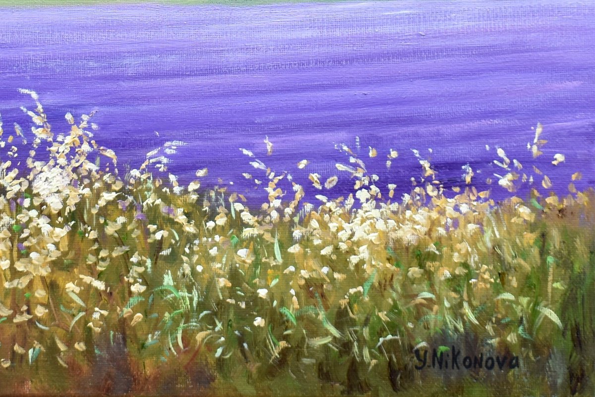 カシャノフ R.A. 油彩画「Sunny day in GoLitsino」 Sunny day Painting by Victor Onyshchenko | Saatchi Art Japan