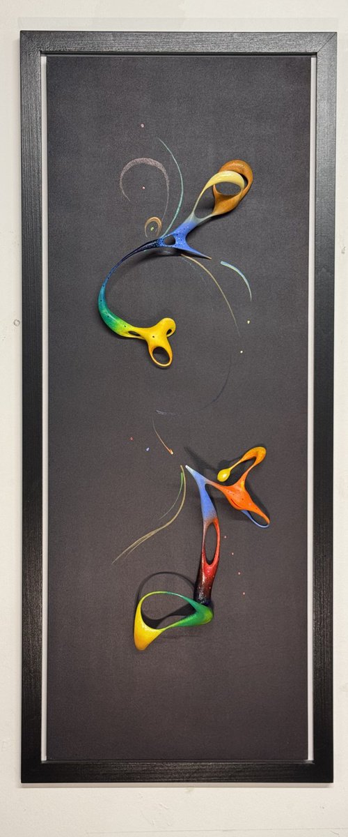 The uncertainty of a moment - a duet 8.1 by Mark Purllant