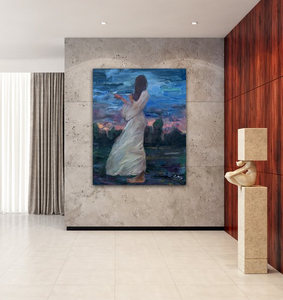 She Weaves Her Hair Into Clouds