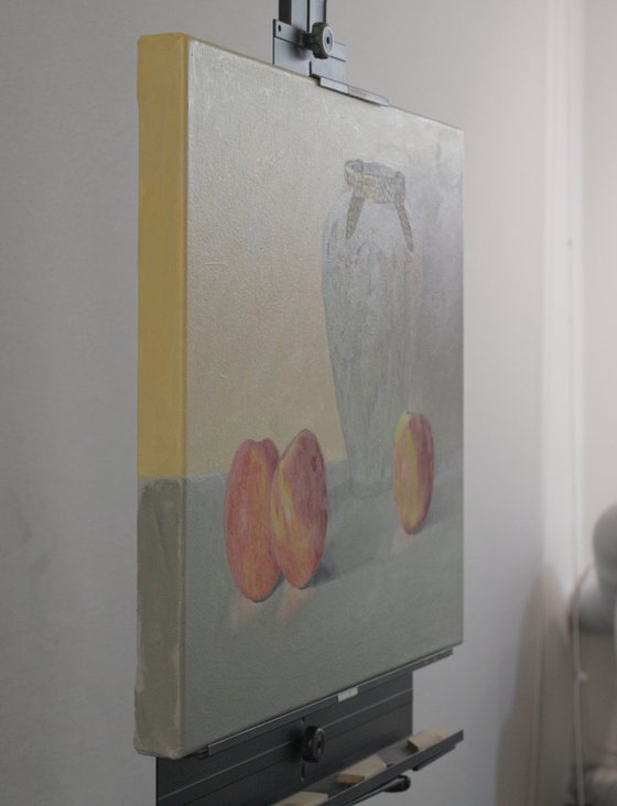 Apples and Vase