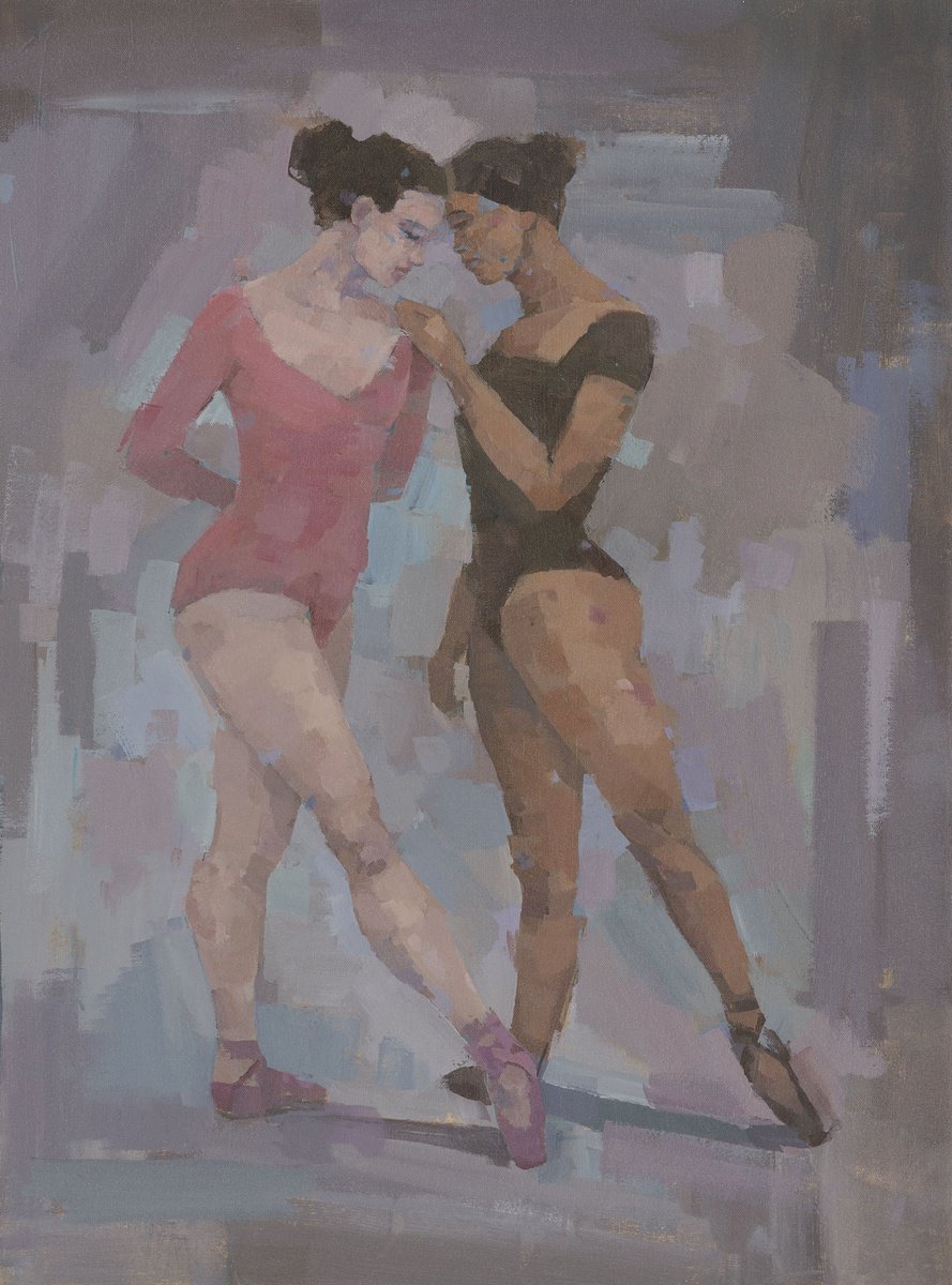Two Dancers by Steve Mitchell