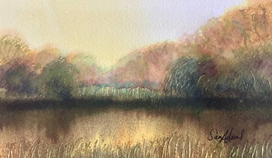 Fonthill lake, Wiltshire
