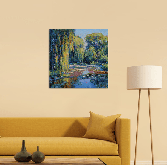 "Water Lily Pond"